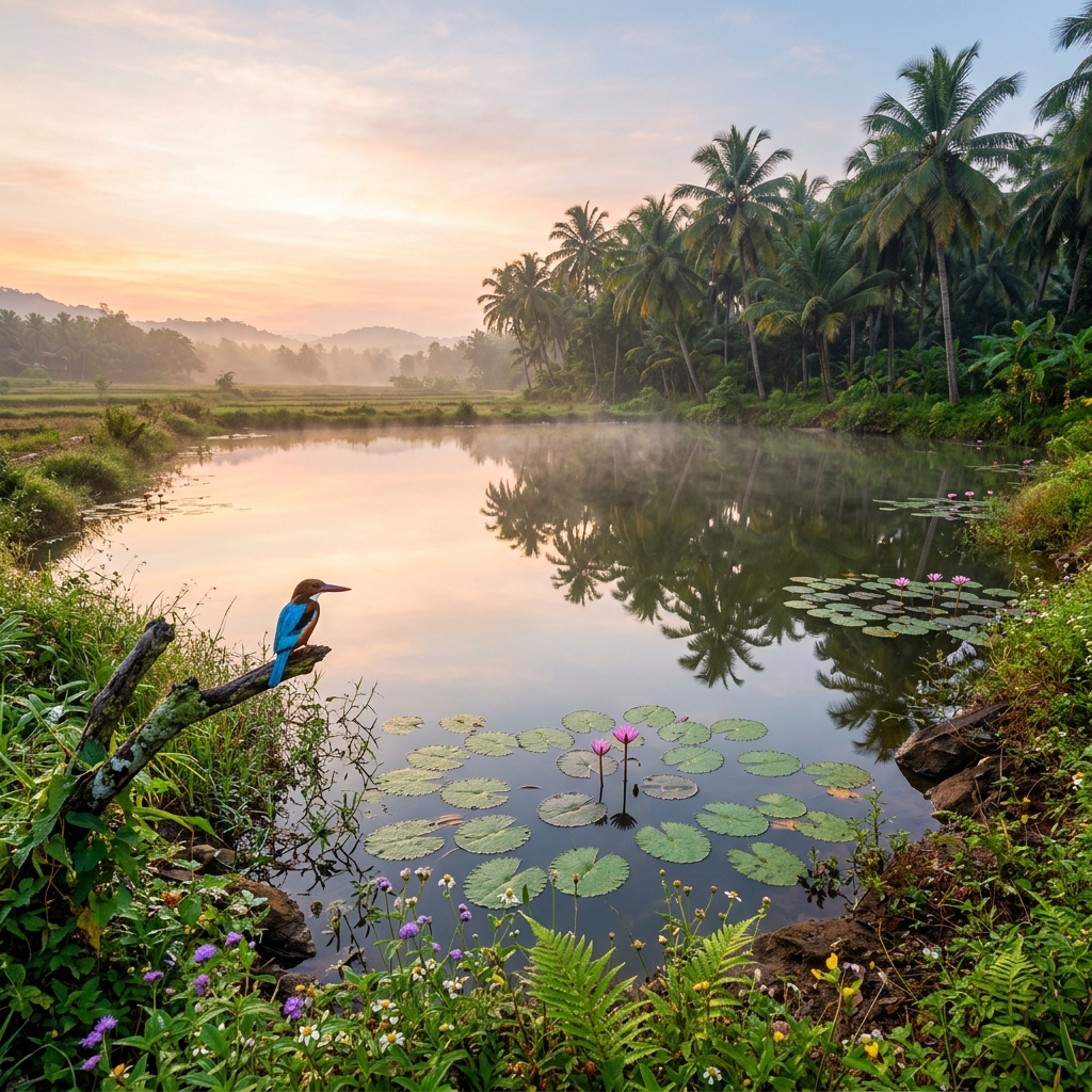 Natural pond